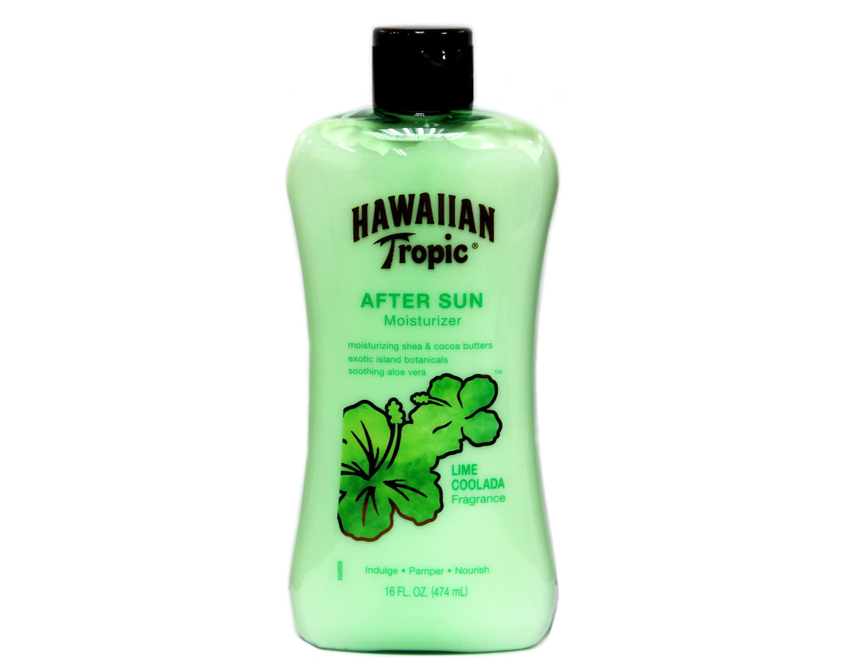 Hawaiian Tropic Lime Coolada After Sun Moisturizer 16 oz (Pack of 10)