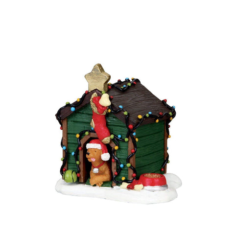 Lemax Christmas - Decorated Light Doghouse (02808)