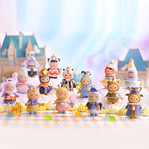 POP MART Pucky Animal Tea Party 1PC Exclusive Action Figure Box Toy Bulk Box Popular Collectible Art Toy Cute Figure Creative Gift, for Christmas Birthday Party Holiday