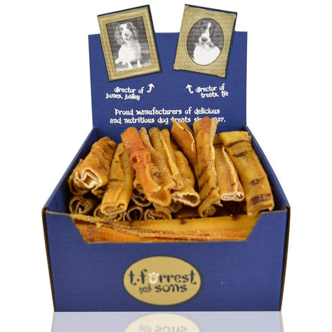 Natural Dog Snack/Treat - 10"/25cm Pork Roll - Pk of 4