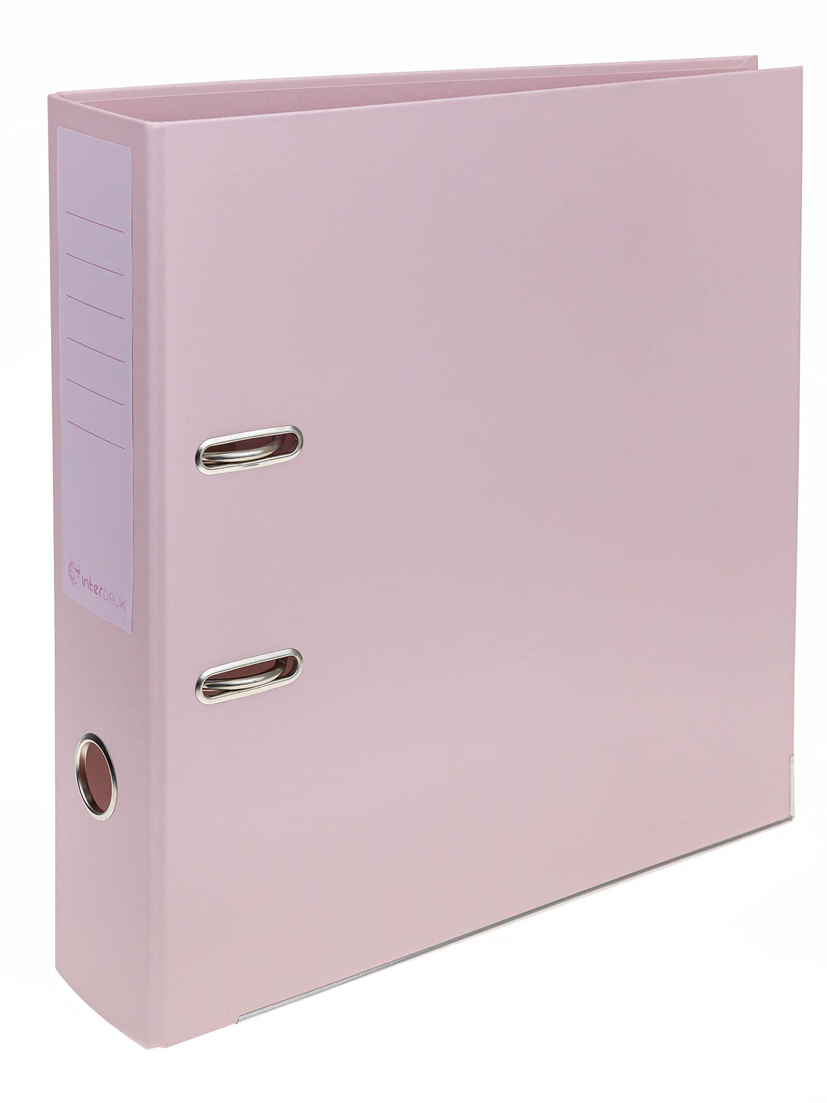 Interdruk Lever Arch File A4 75 mm - Pastel Pink