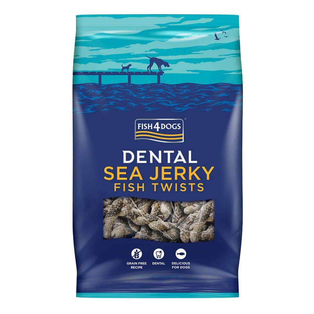 Fish4Dogs Sea Jerky Fish Twists, 500 g