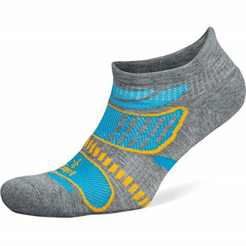 Balega Ultralight Lightweight Performance No Show Athletic Running Socks for Men and Women (1 Pair), Midgrey, X-Large