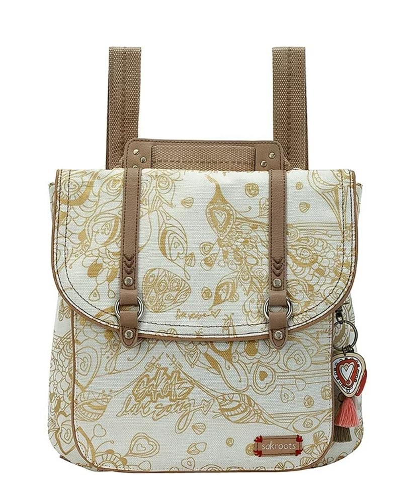 Sakroots Artist Circle Convertible Backpack Songbird