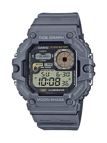 Casio Men's Digital Quartz Watch with Resin Strap WS-1700H-8AVCF