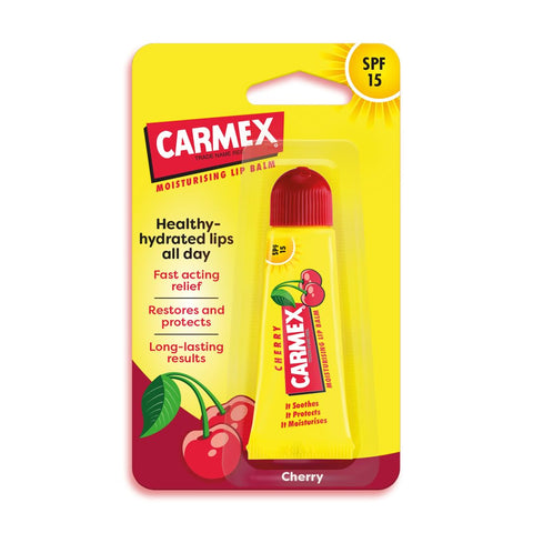 Carmex Spf15 Cherry Moisturising Lip Balm, 10g, 10 g
