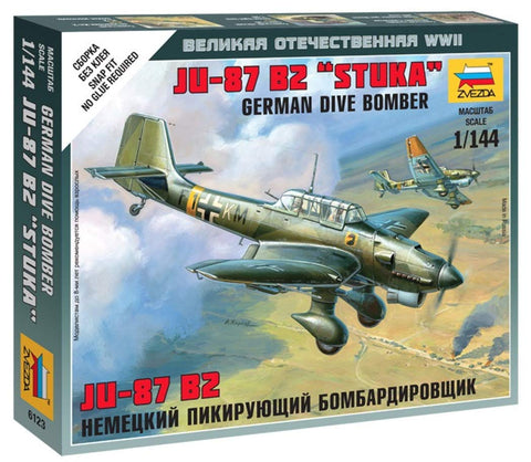 Zvezda Models 1/144 Junkers JU-87 Stuka (Snap Kit)