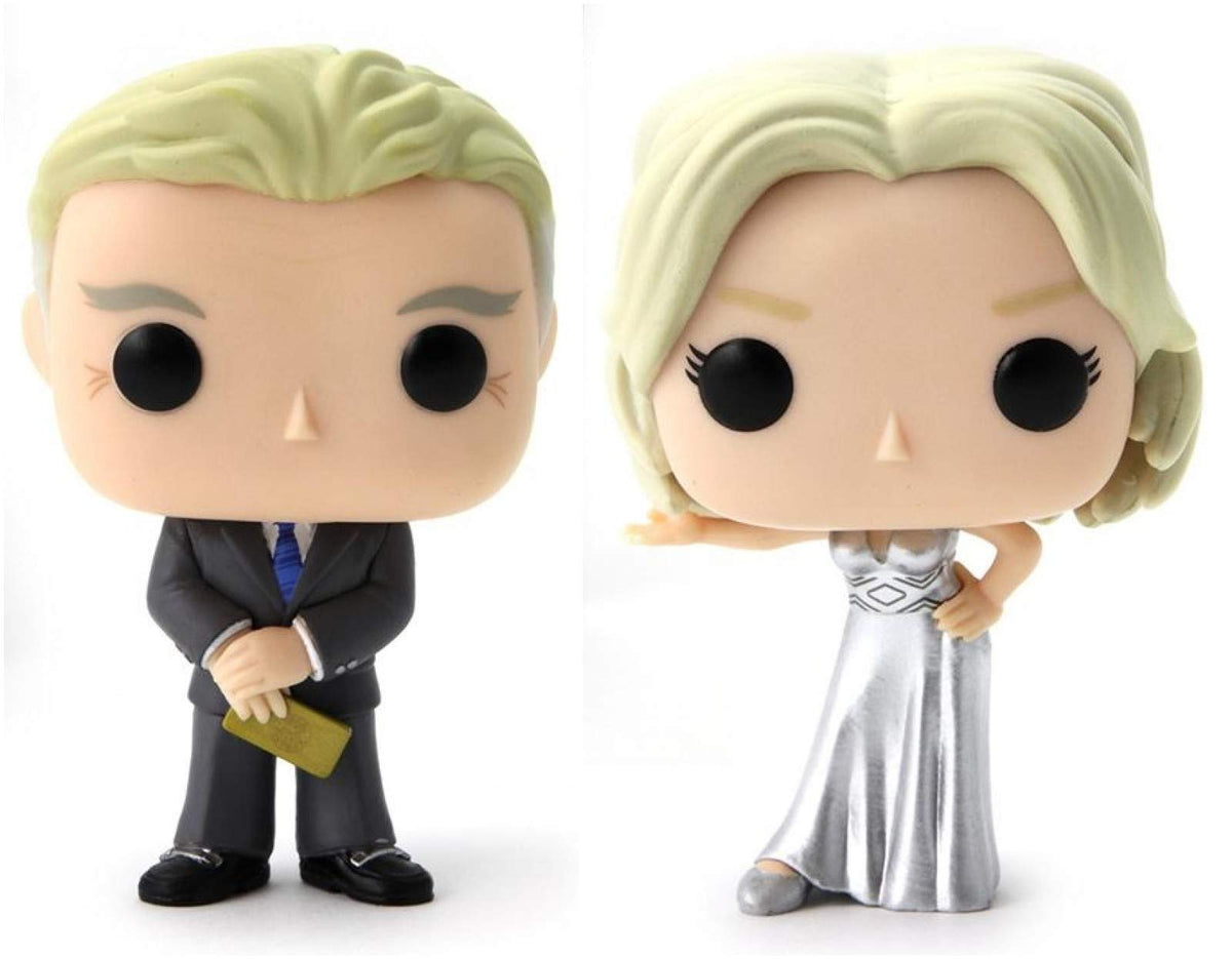 FunKo Pop! Television: Wheel of Fortune Collectible Vinyl Figures, 3.75" (Set of 2)