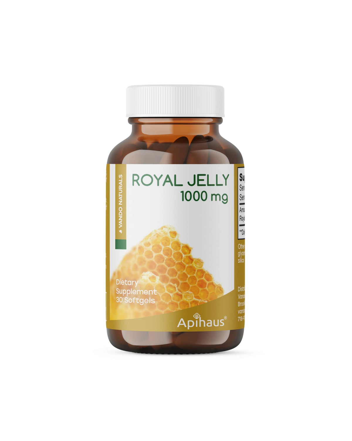 Apihaus Royal Jelly 1000mg 30softgels
