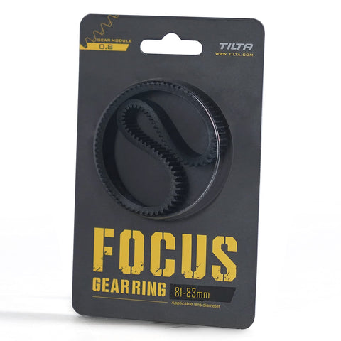 Tilta Seamless Focus Gear Ring for 81-83mm Lens 360° Seamless Rotation Silent for Tilta Mini Follow Focus Nucleus Nano DSLR 0.8 Mod Standard Gear Camera Lens Accessories TA-FGR-8183