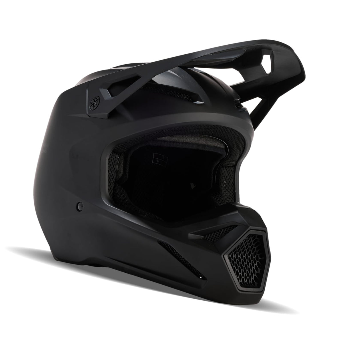 Fox V1 SOLID MATTE BLACK M HELMET