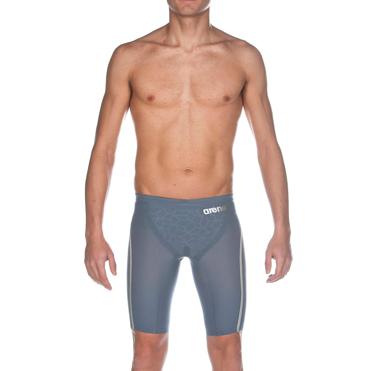 Arena Powerskin Carbon Ultra Jammer, Bluesteel / Silver, 30