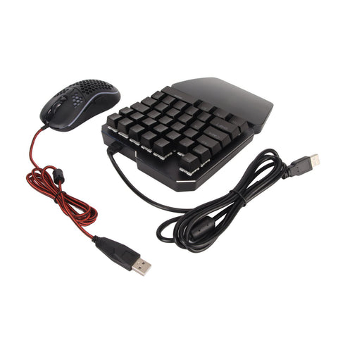 Keyboard Mouse Converter, Plug and Play Convenience Keyboard Converter Set ABS Portable for Game Console