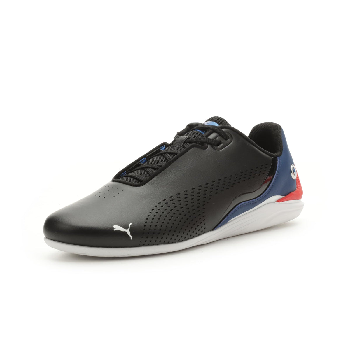 PUMA Men's BMW M MOTORSPORT DRIFT CAT DECIMA Sneaker, PUMA Black-Pro Blue, 8.5