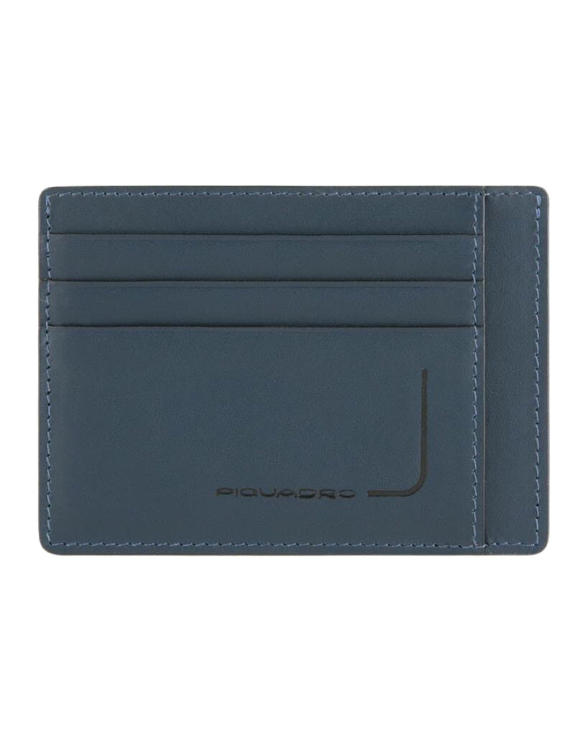 Piquadro Portacarte Pp2762pqjr Portacarte Uomo Pelle Blu