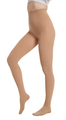 HeyUU 80D Semi Opaque Tights for Women Run Resistant Women's Tights Comfortable Pantyhose with 20+ Colours (Dark beige, M