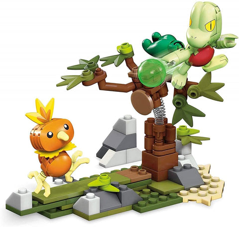 Mega Construx Pokemon Torchic Vs. Treecko