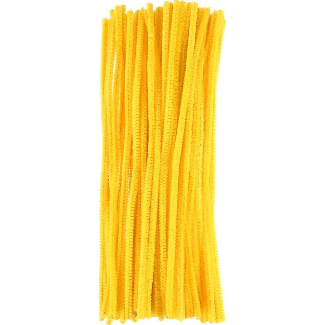 100 Pieces Pipe Cleaners Art Crafts Chenille Stems 6mmx30cm for Christmas DIY Art Craft Projects Decoration Supplies