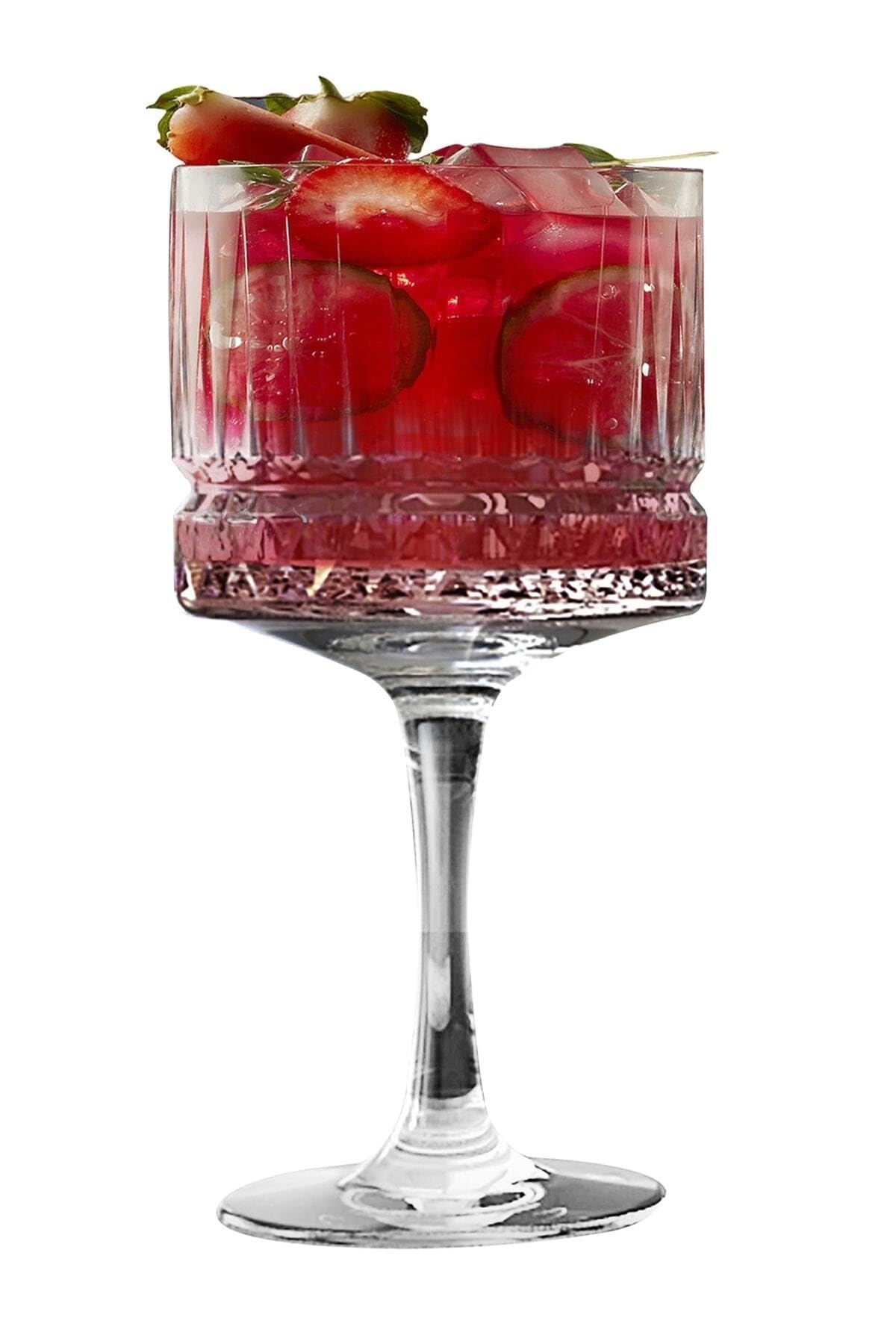 Pasabahce Elysia Pack of 6 Cocktail Goblets, Glass, Transparent, Cl 50, 6 Count (Pack of 1)