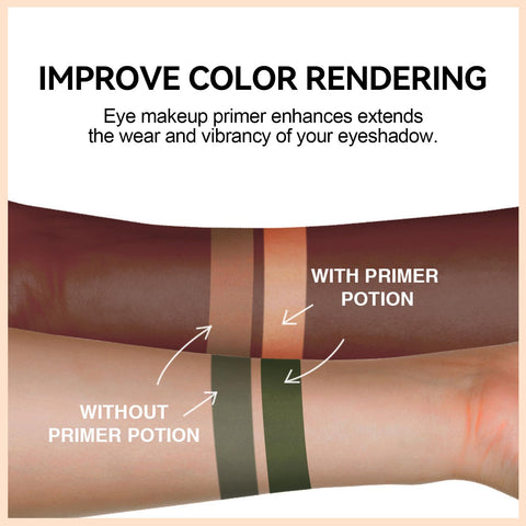 Erinde Eye Primer Eyeshadow Base, Matte Eyelid Primer Makeup, Nude Cream Eye Shadow Primer for Mature Skin, Waterproof, Long-Lasting, Makeup Primer For Face, Cruelty-Free, 01 IVORY