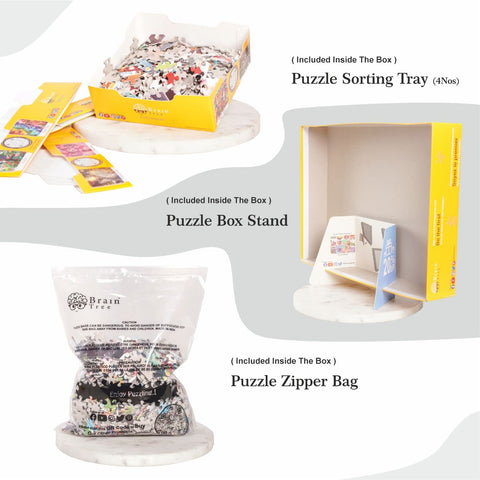 Brain Tree - Petshop 1000 Piece Puzzle for Adults - Unique Puzzles for Adults 1000 Pieces and up with Droplet Technology for Anti Glare & Soft Touch - 27.5ÃƒÆ’Ã‚Â¢ÃƒÂ¢Ã¢â‚¬Å¡Ã‚Â¬Ãƒâ€šÃ‚ÂLx19.5ÃƒÆ’Ã‚Â¢ÃƒÂ¢Ã¢â‚¬Å¡Ã‚Â¬Ãƒâ€šÃ‚ÂW