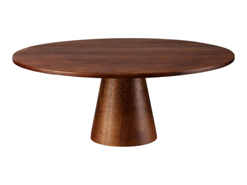 ASA Wood 53862970 Acacia Wood Cake Stand 29 x 29 x 11.5 cm Brown