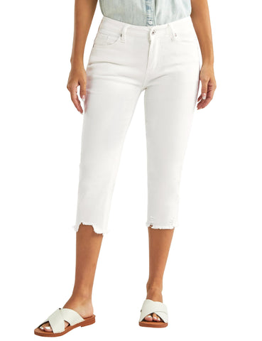 luvamia Jean Capri Pants for Women High Waisted Ripped Skinny High Waisted Stretchy Jeans for Women Business Pants for Women White Outfit Women Fashion Woman Pants Off White Small Fit Size 4 / Size 6