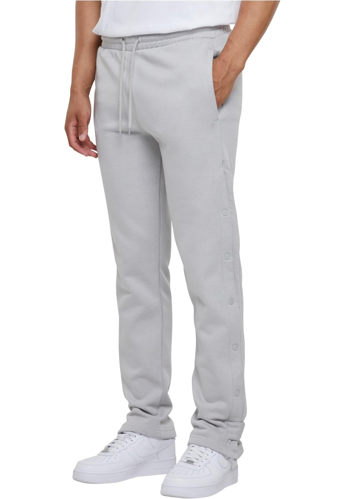 Urban Classics Men's Button Down Sweatpants Pants, Lightasphalt, S