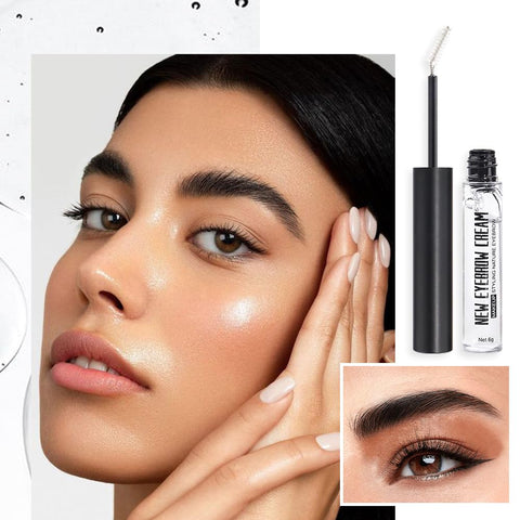 Thickening Brow Mascara,Brow Fast Sculpt,Waterproof, Transfer-proof, Brush to Fill in Eyebrows and Cover Gray Hairs - Cruelty Free