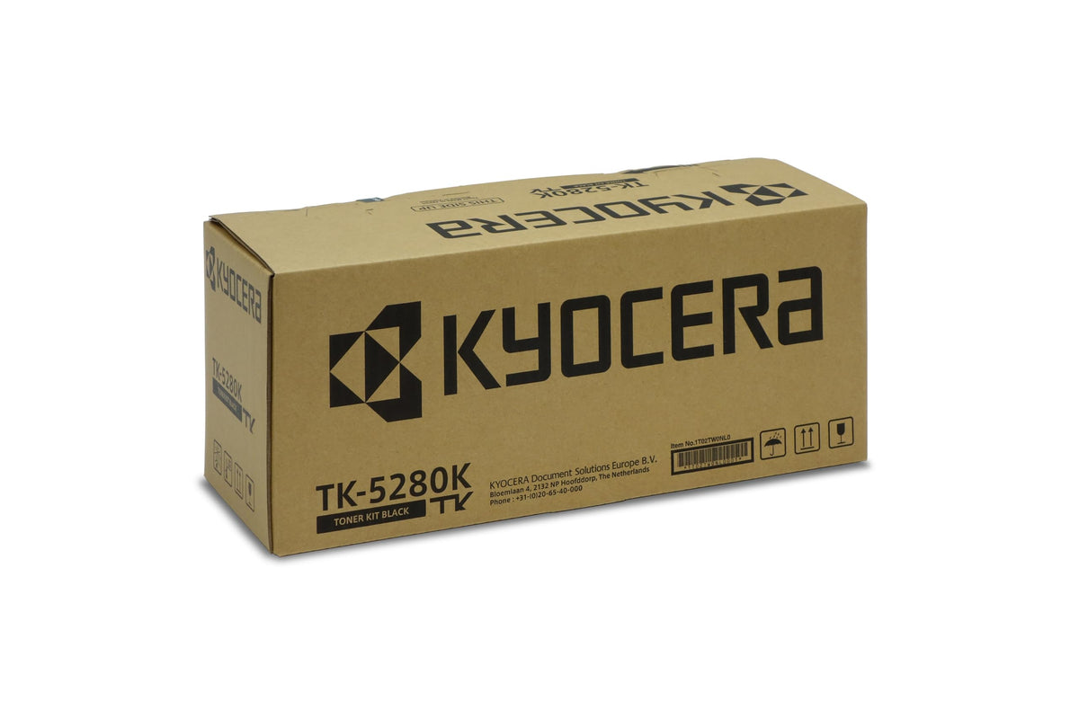 Kyocera TK-5280K Black Original Toner Cartridge 1T02TW0NL0 Compatible with M6235CIDN