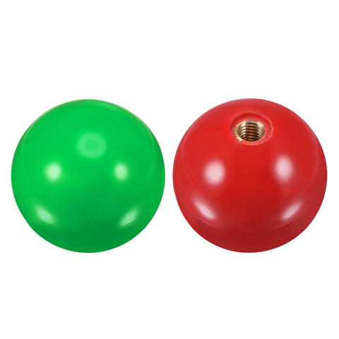 uxcell Joystick Head Rocker Ball Top Handle Arcade Game Replacement Red/Green