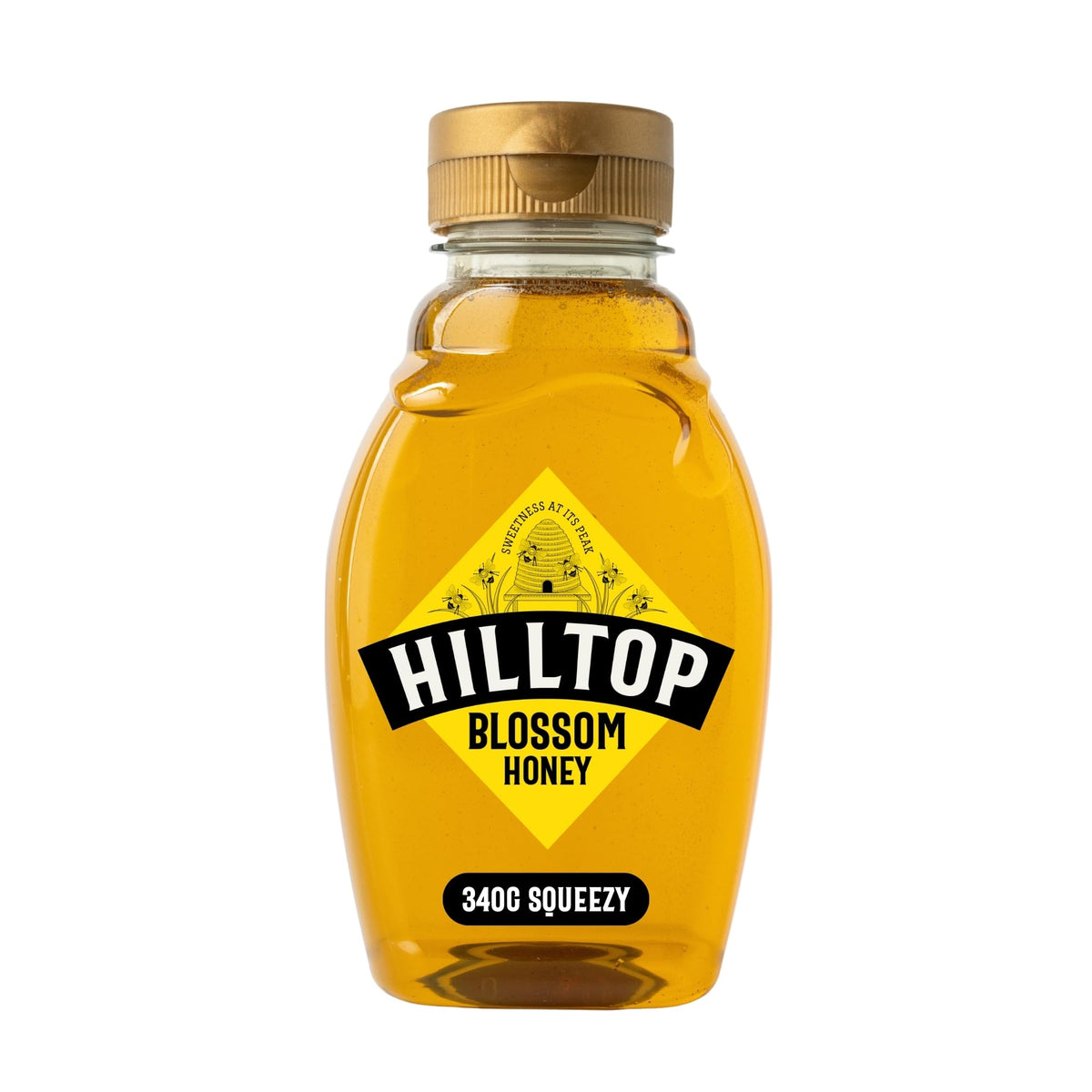 Hilltop Honey - Blossom Honey - Squeezy Bottle - 340g