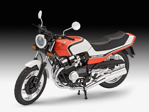 Revell GmbH 07939 Honda CBX 400 F Plastic Model Kit, White, 1:12