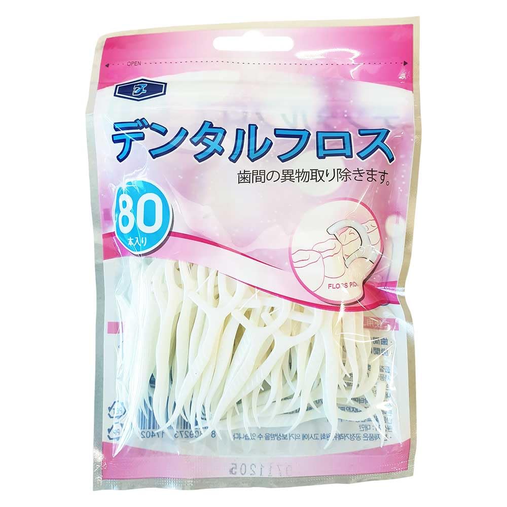 DZ Doctor Y Type Dental Floss Picks 80 pcs
