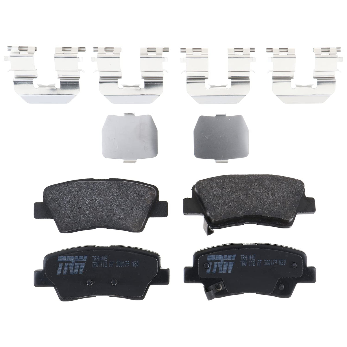 TRW Disc Brake Pad Set TRH1445, OE Quality, Replacement for Cars