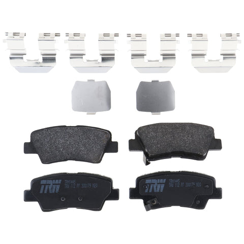 TRW Disc Brake Pad Set TRH1445, OE Quality, Replacement for Cars