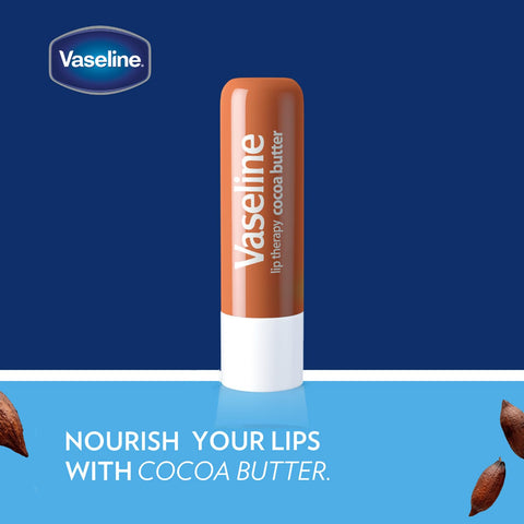 Vaseline Lip Therapy Variety 4-Pack - Rosy Lips + Cocoa Butter Moisturizing Lip Balm with Vitamin E, 0.16 Oz Ea