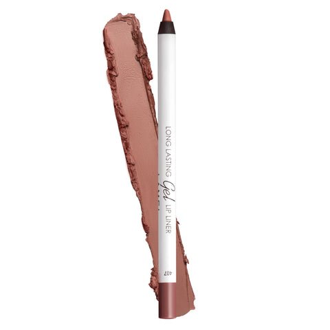 Lamel Matte Gel Lip Liner Pencil | Weightless&CreamyTexture - Sharpenable - Longwear & Waterproof - High Pigmented & Flawless Finish - Moisturizing - Cruelty-free & Paraben-Free,- 407, 1,7g/0.05oz