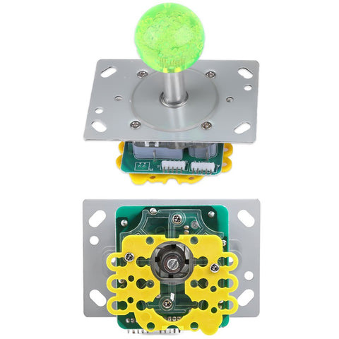 Walfront 20 DIY LED Illuminated Arcade Game Buttons + 2 Joysticks + 2 USB Encoder Kit Game Parts Set