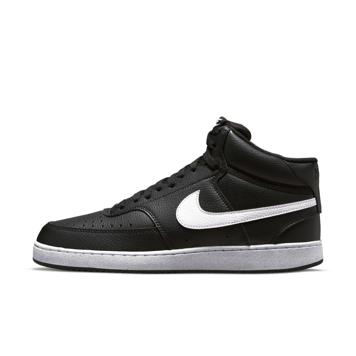 NIKE Men's Sneaker Trainers, Black White Black, 7.5