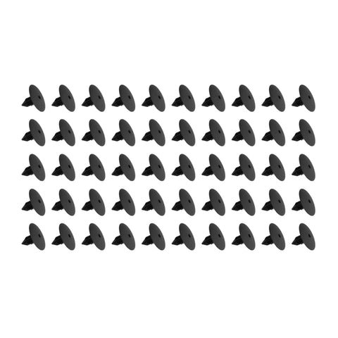 Viviance Wheel arch liner splash guard adjustment clips compatible with Re-nault Clio Scenic Megane - Type A 50 Pcs