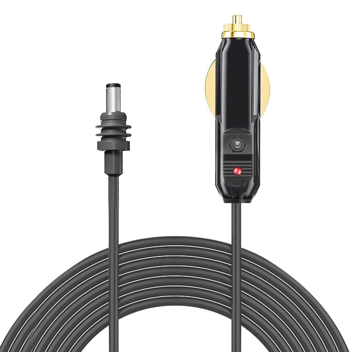 Starlink Mini DC Power Cable, Starlink Cable for Starlink Mini DC Power Replacement Cable, Starlink Mini Replacement Extension Accessories Kit for Car, Gray (2M)