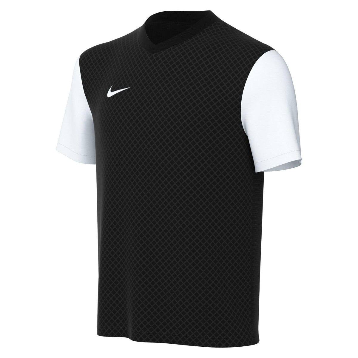 NIKE DH8389-010 Y NK DF Tiempo PREM II JSY SS T-Shirt Unisex Black/White/White Size L