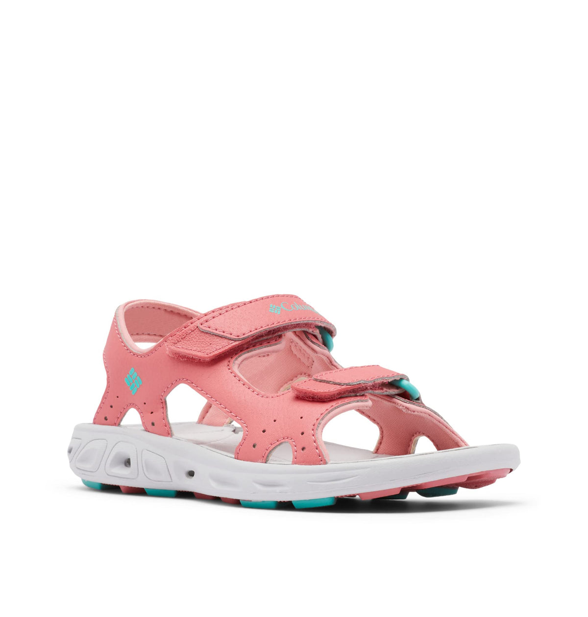 Columbia Youth Unisex Techsun Vent, Wild Salmon/Dolphin, 3