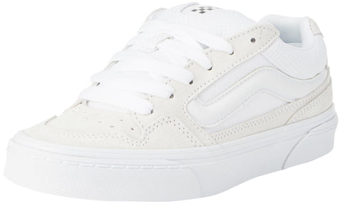 Vans Women's Caldrone Trainers Sneaker, Suede Mesh White, 7