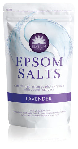 Elysium Spa Natural Lavender Epsom Salts 1Kg