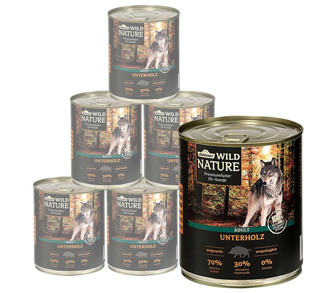 Dehner Wild Nature Dog Food Adult Undergrowth Wild Boar
