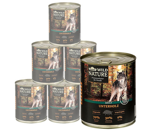 Dehner Wild Nature Dog Food Adult Undergrowth Wild Boar