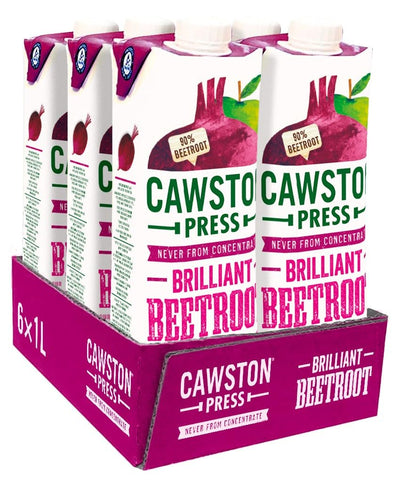Cawston Press Brilliant Beetroot Pressed Juice, 1 l, Pack of 6