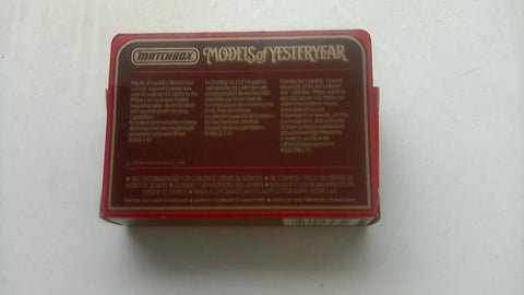 Matchbox Models of Yesteryear Y-13 1918 Crossley 1:47 Scale Diecast